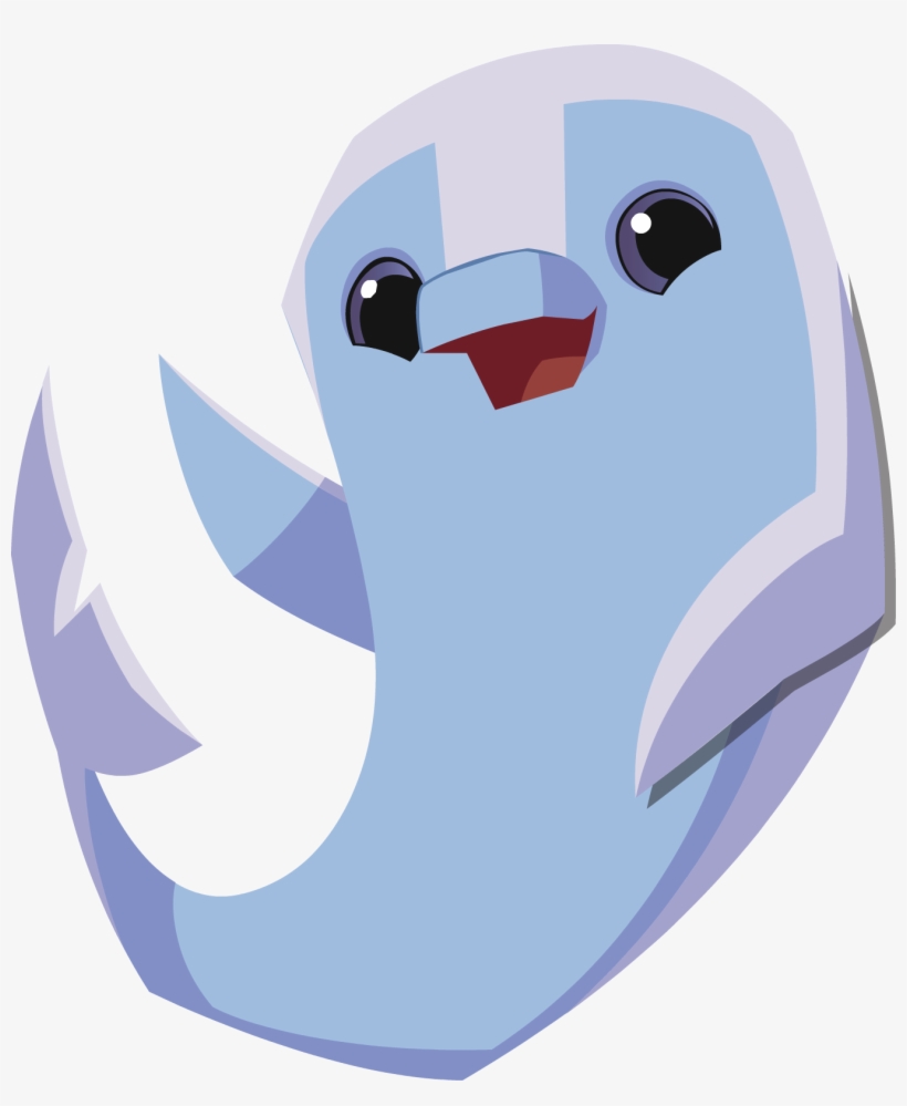 Dolphin Happy Graphic - Animal Jam Dolphin Png, transparent png download