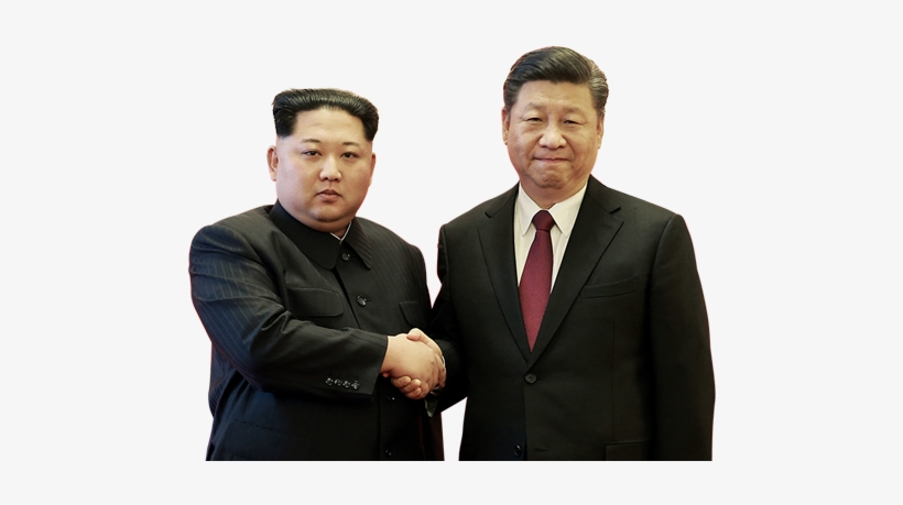 Kim Jong Il And Xi Jinping - North Korea China, transparent png download