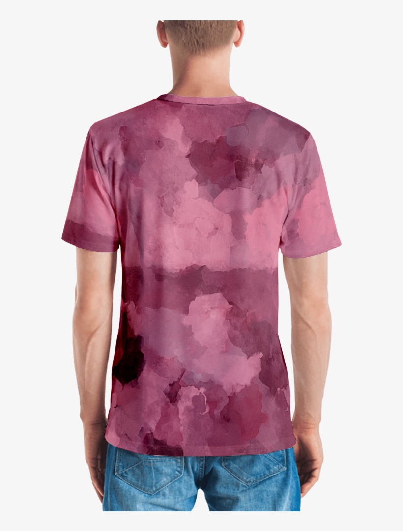Wine Watercolor T Shirt T Shirt Zazuze - T-shirt, transparent png download