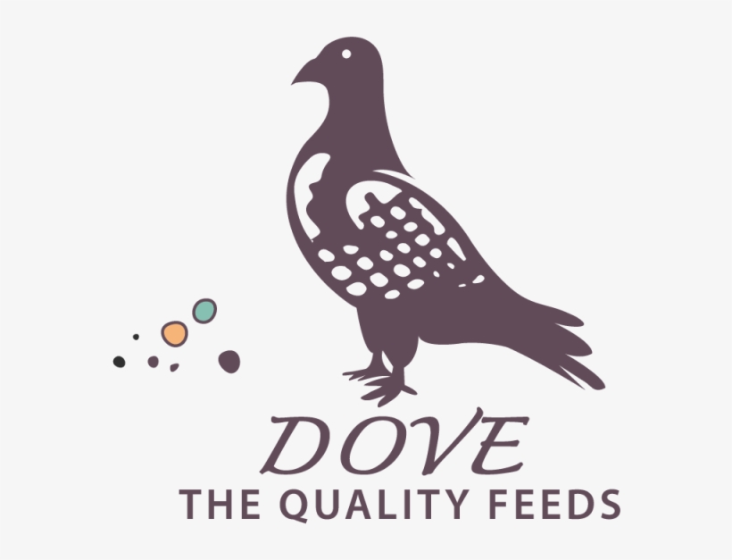 Handcrafts Dove Logo Template - Logo, transparent png download