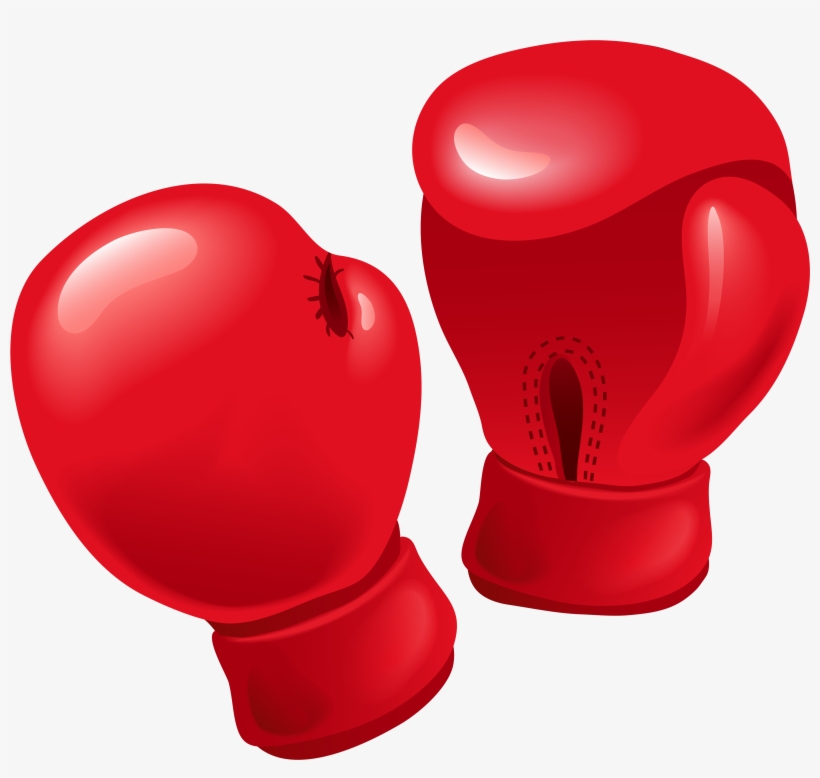 Boxing Gloves Vector Png, transparent png download