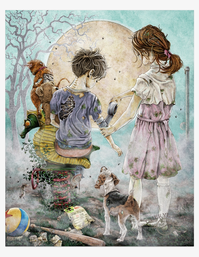 A Pesky Zombie Virus Doesn't Mean That If You Are Doomed - Cute Zombie Boys, transparent png download