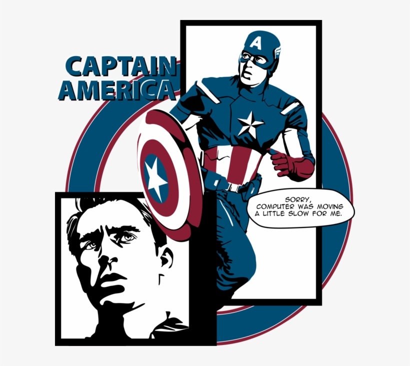 55 Images About Marvel/theavengers On We Heart It - Captain America, transparent png download