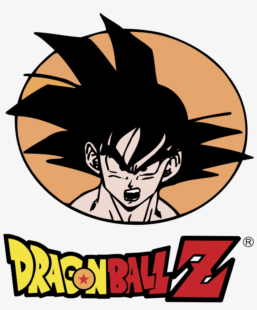 Dragon Ball Z Logo Png Transparent - Dragon Ball Z Black And White, transparent png download
