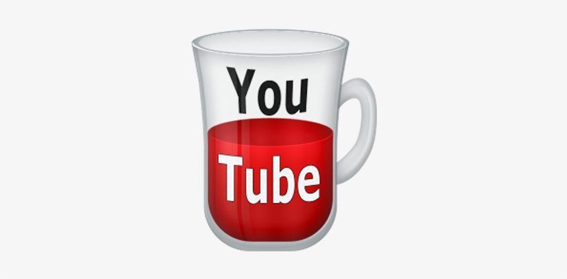 Youtube Subscribe Icon Png On And Youtube Video - Coffee Cup, transparent png download