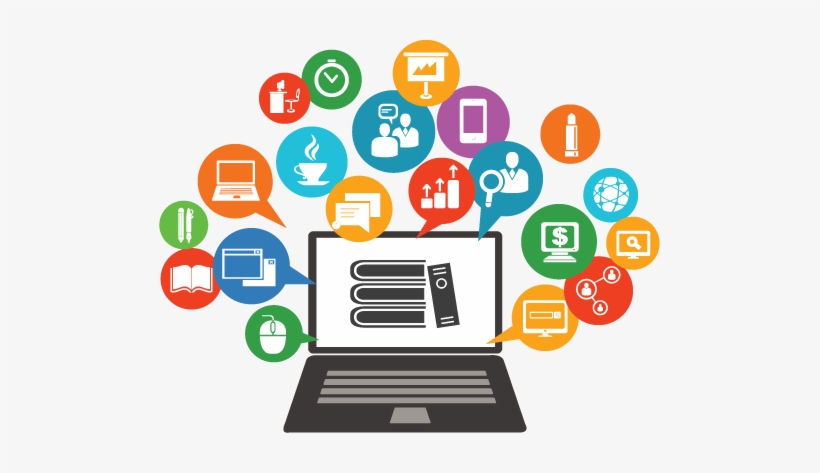 Online Png Images Pluspng - Computer Social Media Png, transparent png download