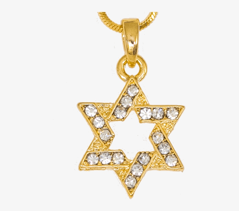 Rhodium With Crystals Sparking - Judaism Main Religious Symbols, transparent png download