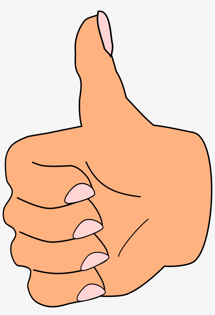 Image Freeuse Download Carrot Clipart Thumbs Up - Thumb Clipart, transparent png download