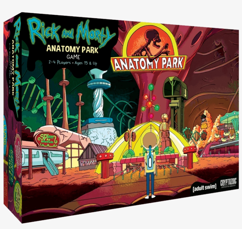 Rick And Morty - Rick And Morty Anatomy Park Board Game, transparent png download