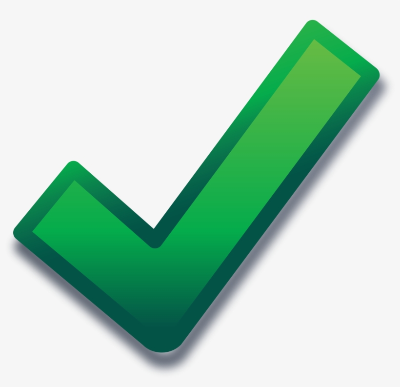 Datei Tick Green Modern Svg Wikipedia Dateitick - Family Feud Check Mark, transparent png download