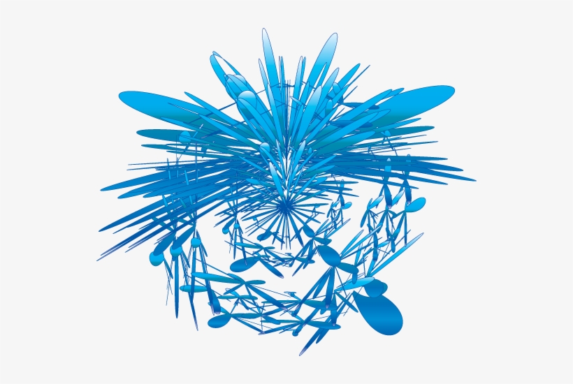Abstract Blue - Abstract, transparent png download
