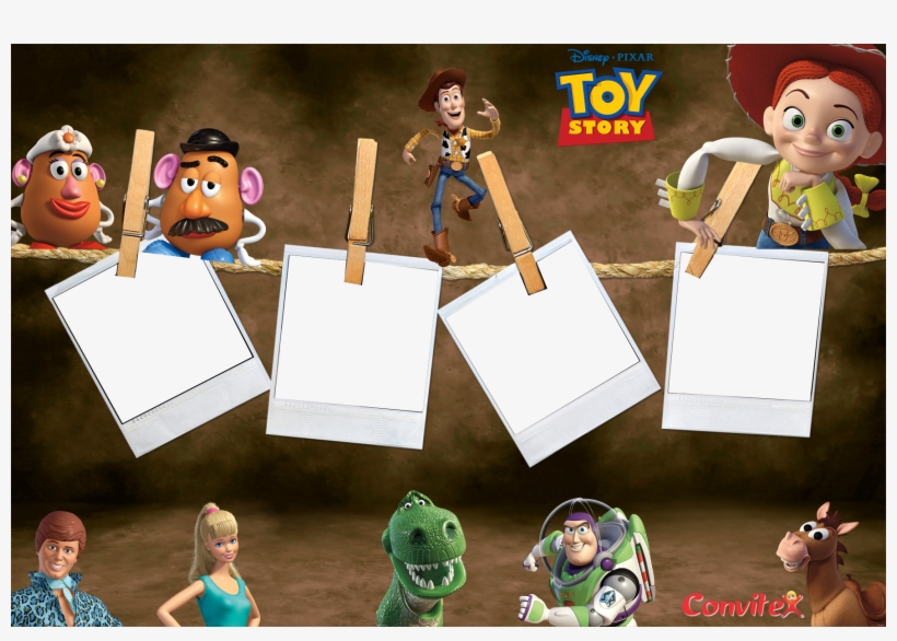 Moldura Para Fotos Toy Story, transparent png download