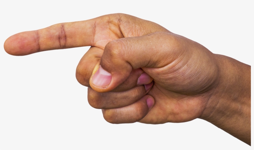 Hand-1923005 1920 - Pointing Finger, transparent png download