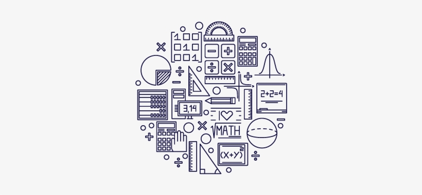Tutoring World Class Tutors Free Stock - Maths Circle Wall Mural, transparent png download