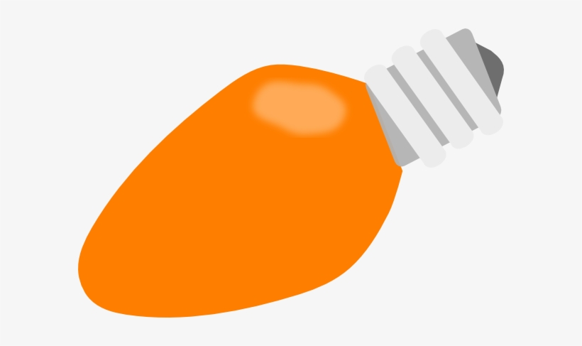 Graphic Freeuse Download Light Bulb Clipart Lightbuld - Christmas Light Bulb Png, transparent png download