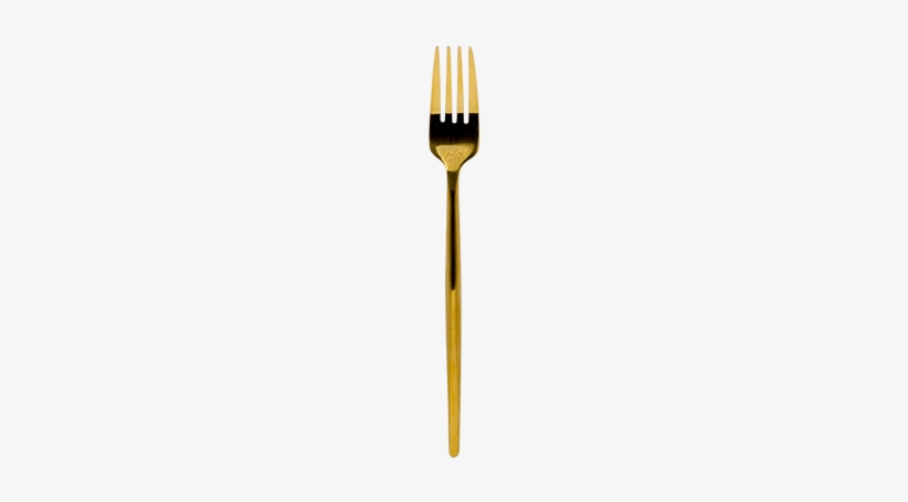 Twiggy Gold Salad Fork - Golden Forks And Knife Logo Png, transparent png download