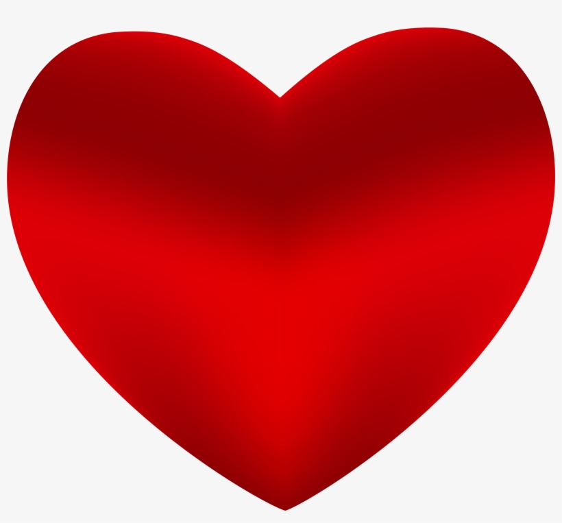 Beautiful Red Heart Png Clipart - Heart Png, transparent png download