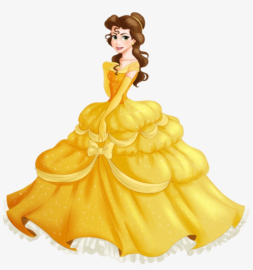 Belle Vector Princess - Princess Png PNG Image | Transparent PNG Free