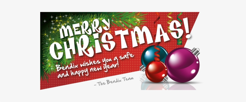 Bendix Merry Christmas - Christmas Ornament, transparent png download