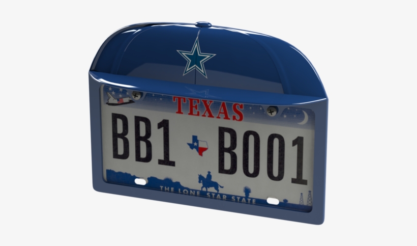 Dallas Cowboys Baseball Cap Frame - Bigfoot Yeti Sasquatch Metal Texas License Plate, transparent png download