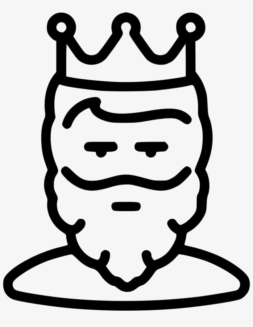 King Cesar Tsar Monarch Man Guy User Human Avatar Beard - Avatar, transparent png download