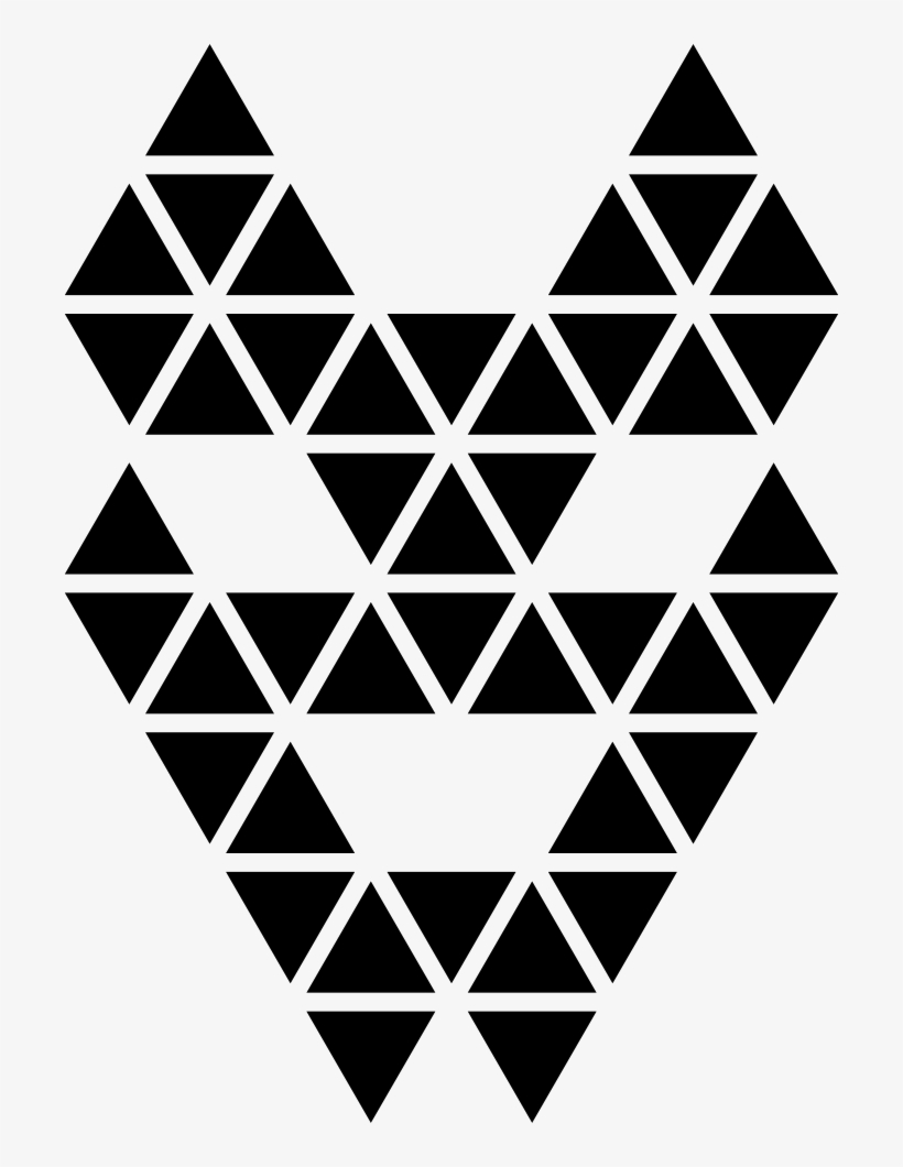 Polygonal Wolf Head - Polygon, transparent png download