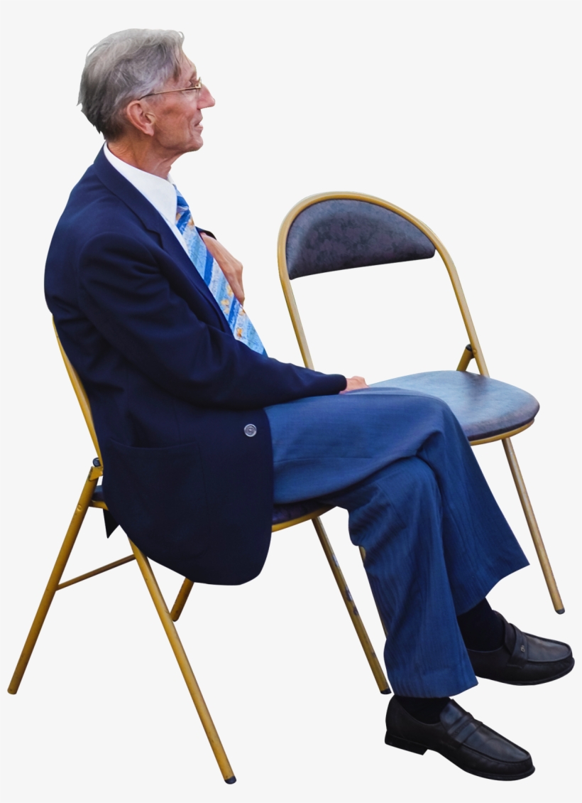 This Is J Sitting Down For A Bit At A Very Long, Very - Old People Sitting Png, transparent png download