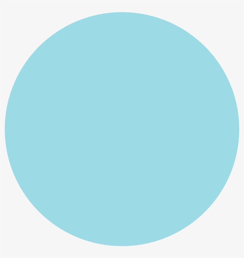Post Navigation - Baby Blue Circle Png, transparent png download