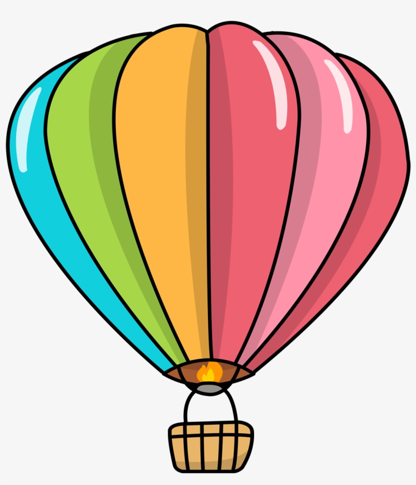 Svg Royalty Free Library Free To Use Public Domain - Pastel Hot Air Balloon Png, transparent png download