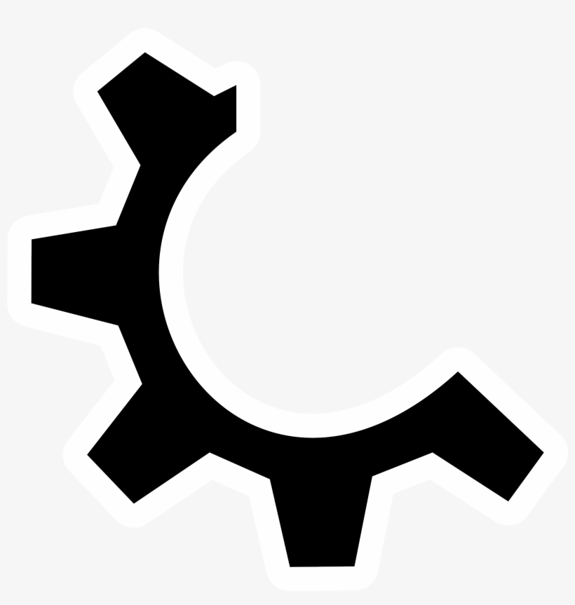 This Free Icons Png Design Of Mono Gear, transparent png download