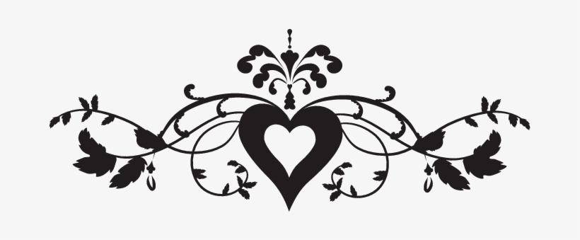 Border Vector Filigree - Yin Yang Sign With Drawings, transparent png download