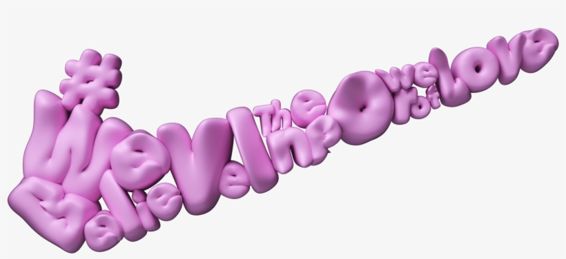 Nike - Nike We Believe In The Power Of Love, transparent png download