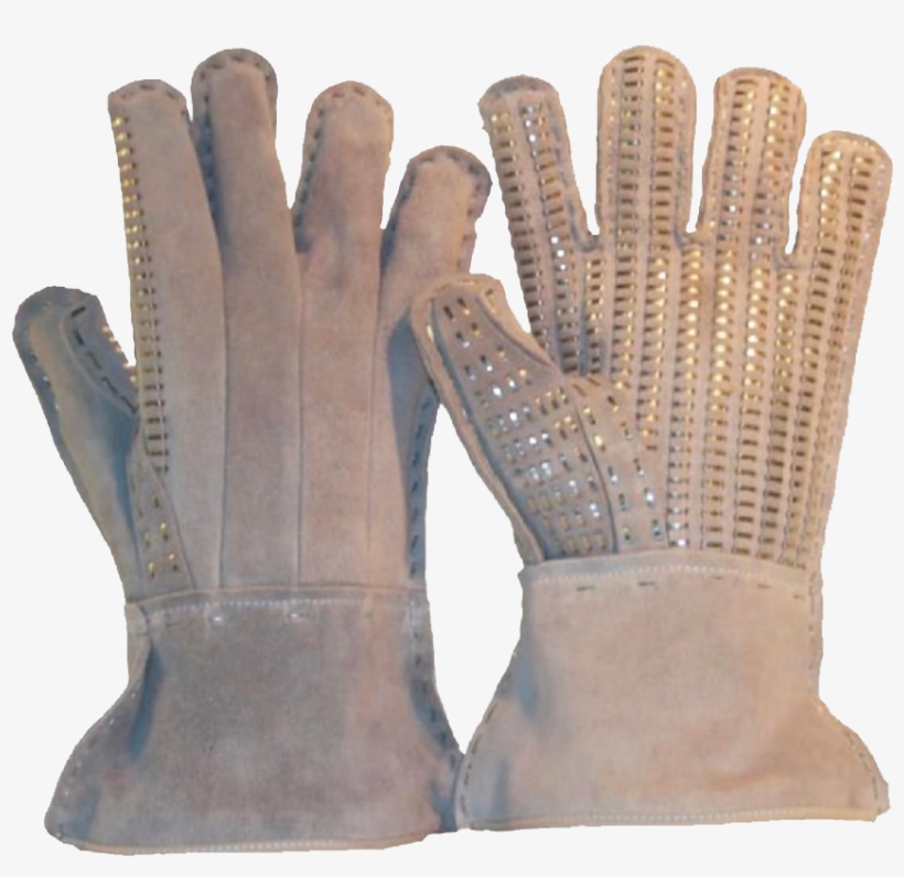 Barbed Wire Handler Glove - Leather, transparent png download