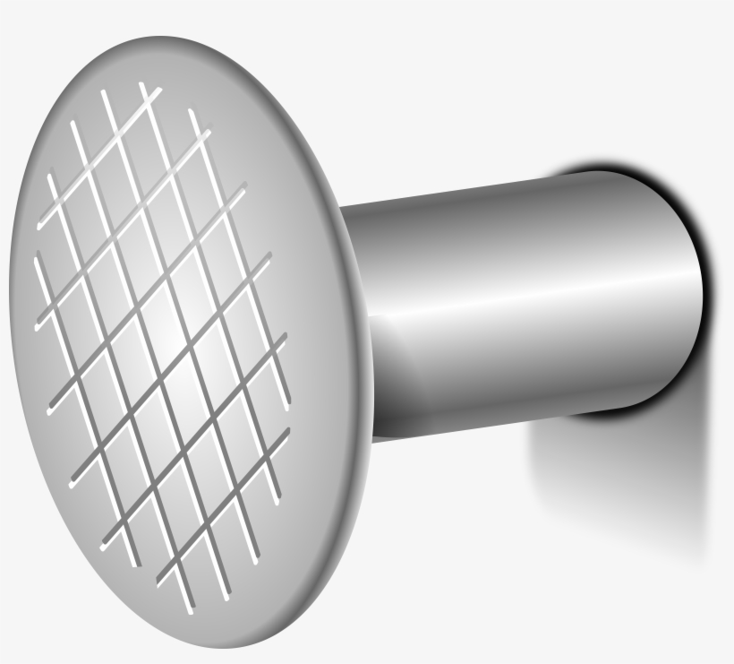 Nail In Wall Png - Nail Head Clip Art, transparent png download