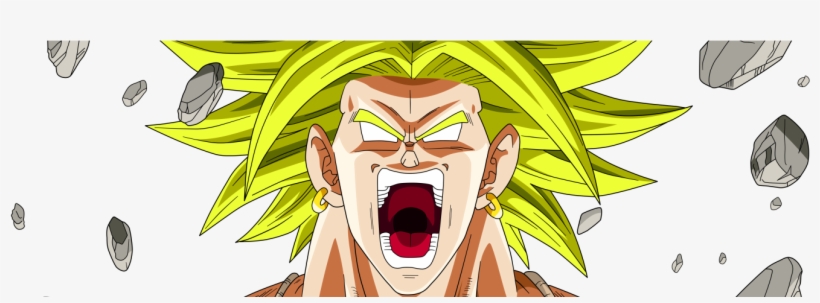 Dragon Ball Z - Fondo De Pantalla De Broly, transparent png download