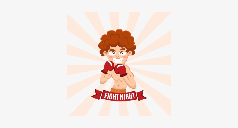 Smiling Boxer In Red Boxing Gloves, Boxing, Boxer, - Boxing, transparent png download
