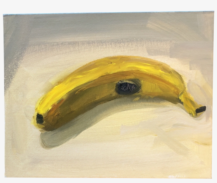 Clip Download Original Banana Contemporary Painting - Painting, transparent png download