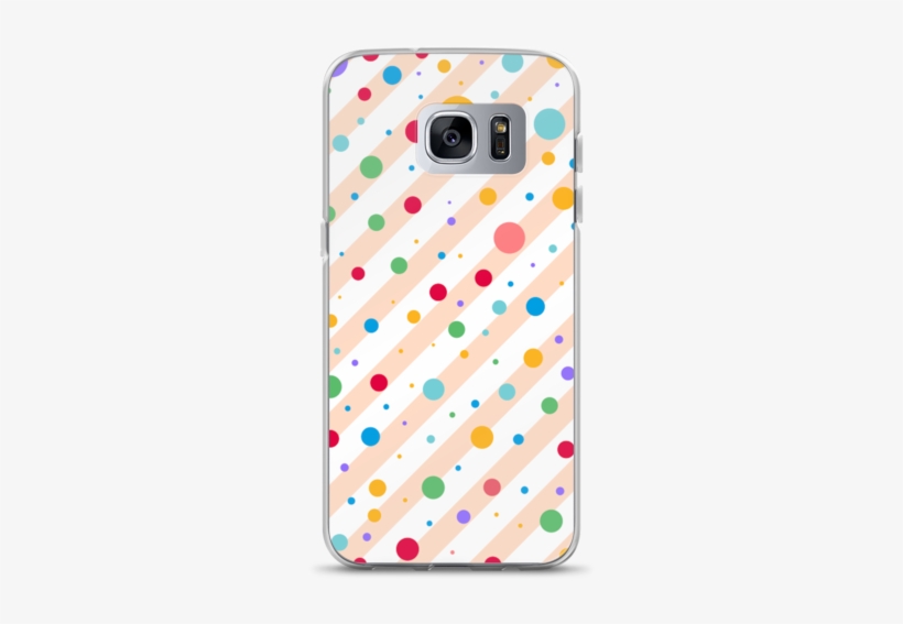 Multi Colored Polka Dots And Stripe Pattern Samsung - Dot Grid Notebook : Colorful Dot Design: 120 Dot Grid, transparent png download