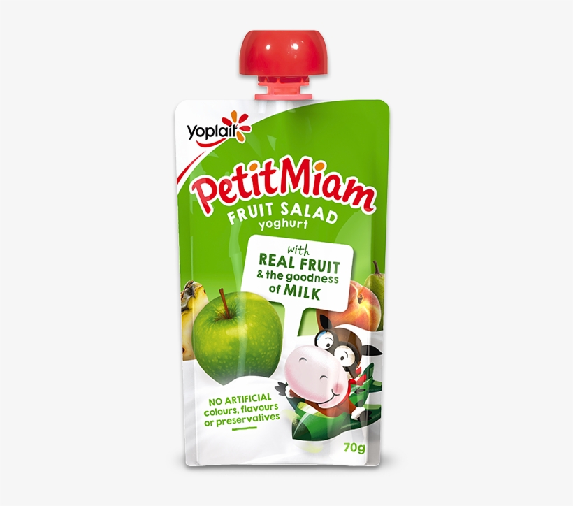 Petit Miamfruit Salad - Yoplait Petit Miam Strawberry & Beetroot 70g, transparent png download
