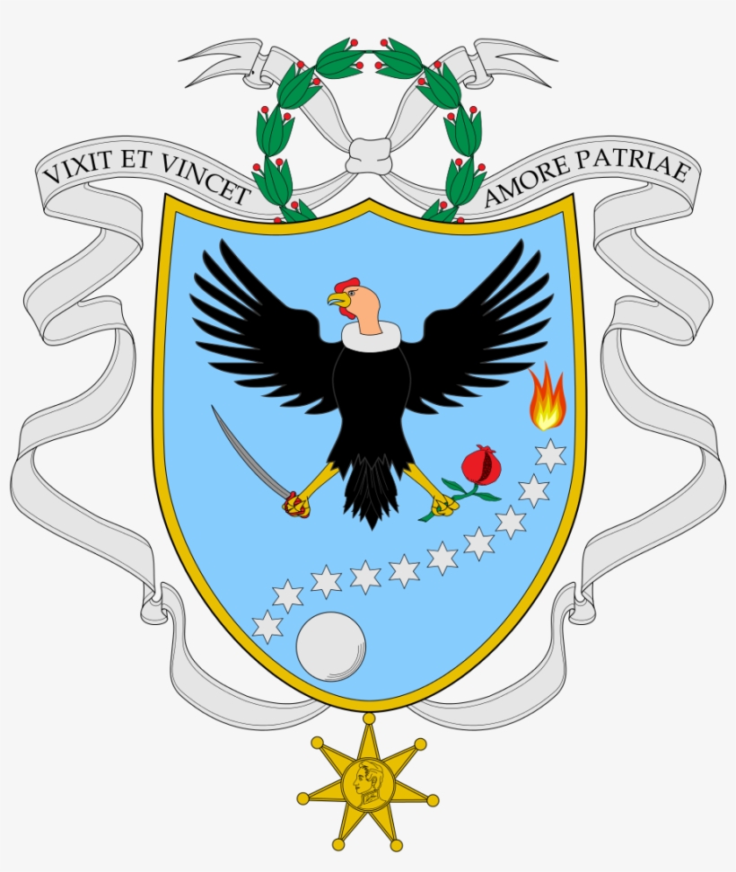 Coat Of Arms Of Gran Colombia - Bandera De La Gran Colombia 1821, transparent png download