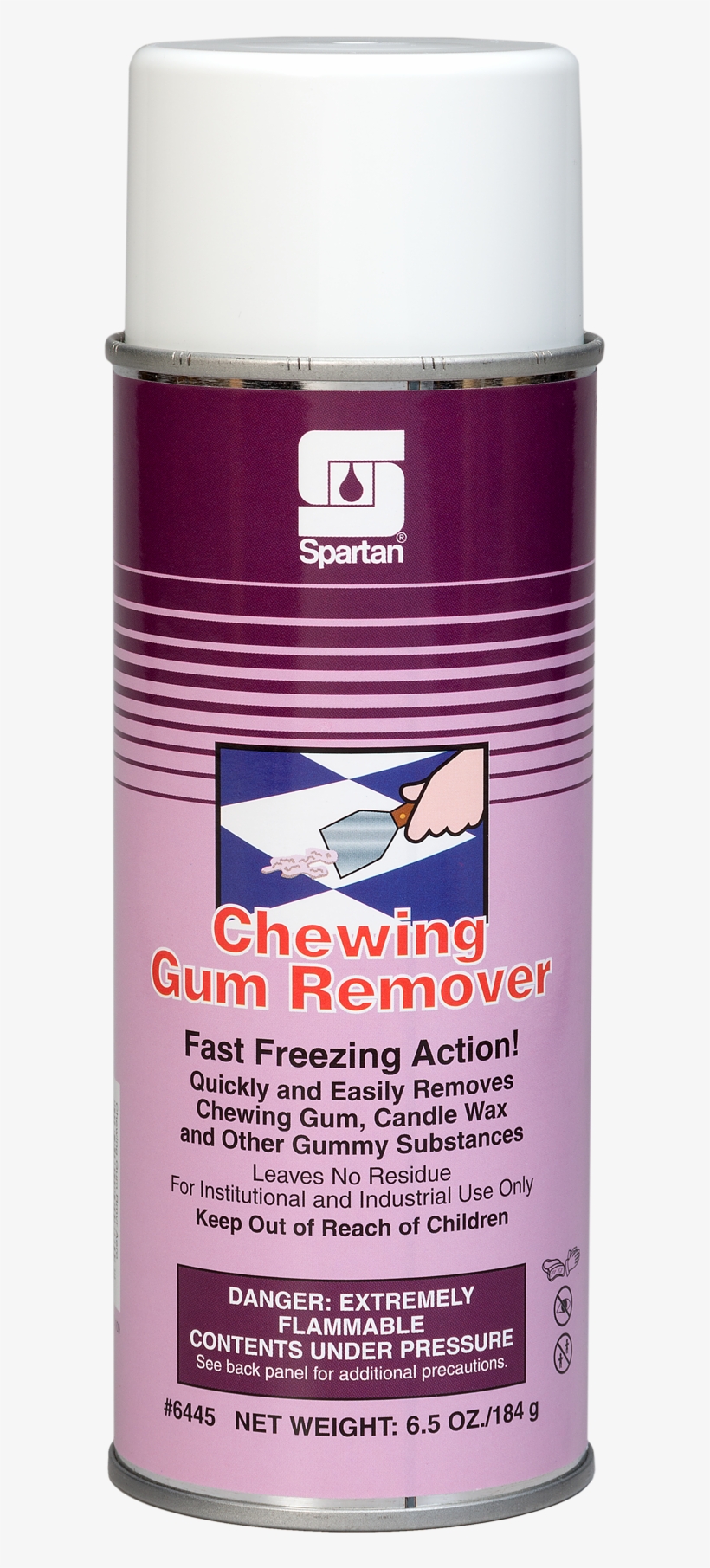 644500 Chewing Gum Remover - Spartan 6445-03 Chewing Gum Remover, 6.5 Oz | 12 Per, transparent png download