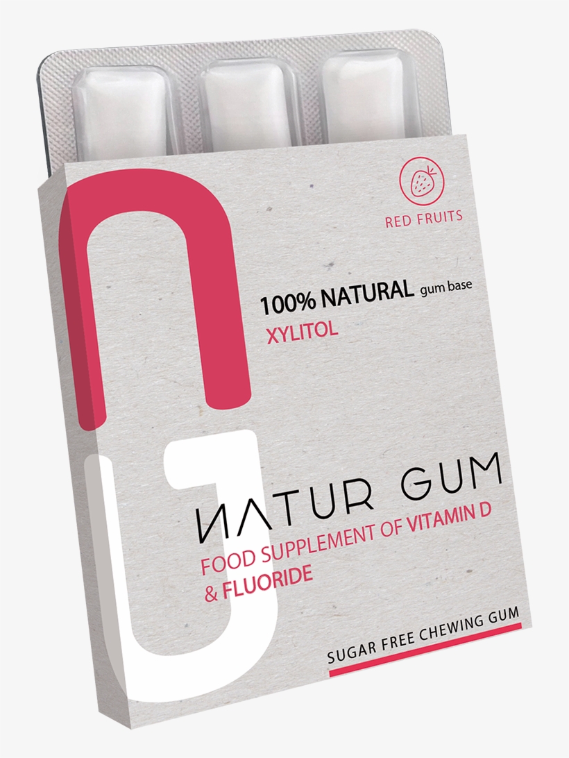 Functional Gums Develops Natural Food Supplement Chewing - Chewing Gum, transparent png download