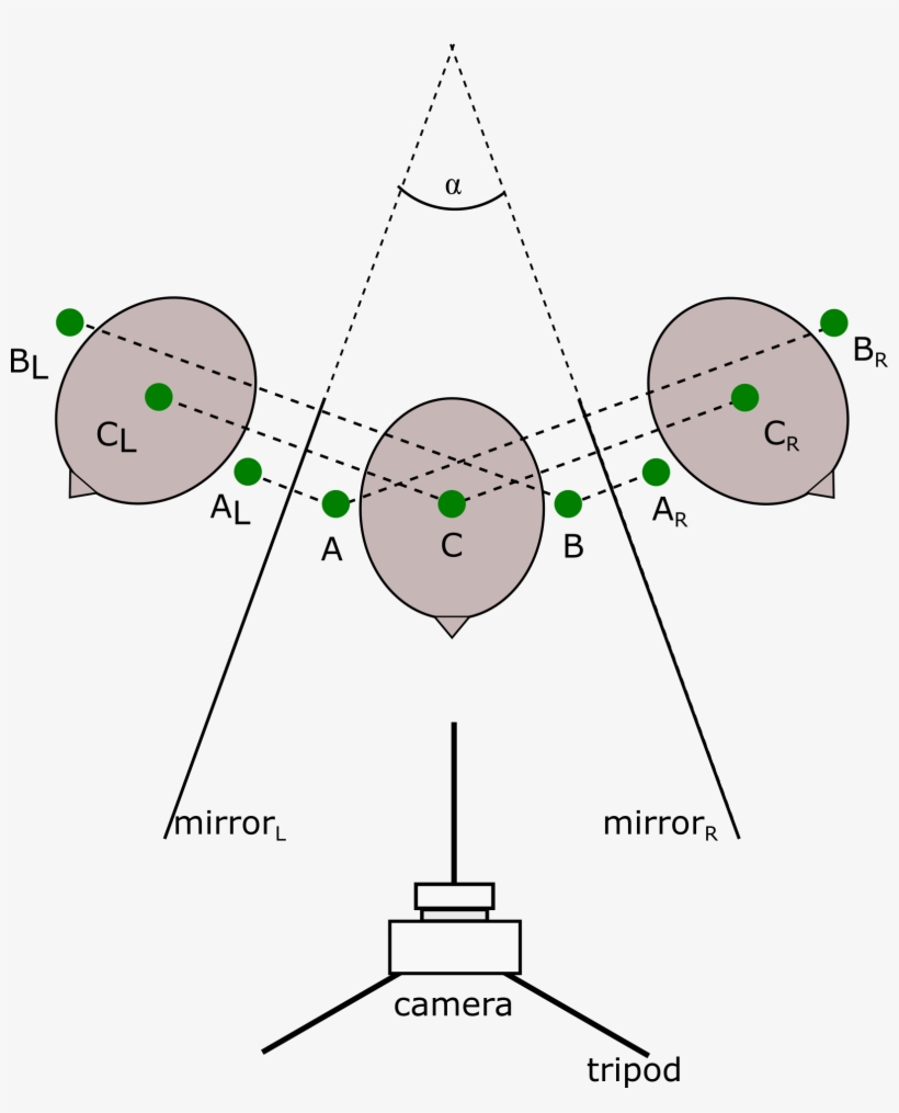 The Mirror Setup Is Composed Of Two Mirrors At An Arbitrary Diagram