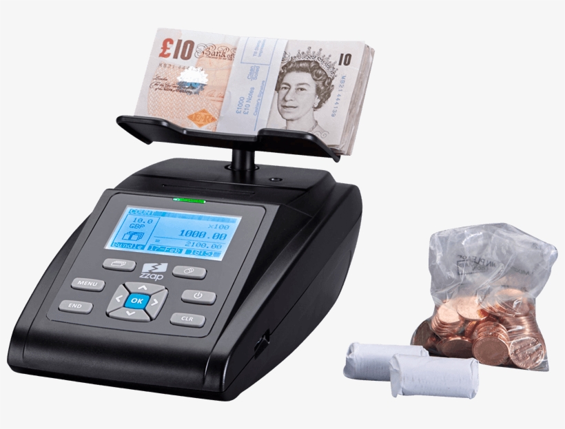 The Ms40 Can Count More Than One At At Time And It - England 10 Pounds, transparent png download