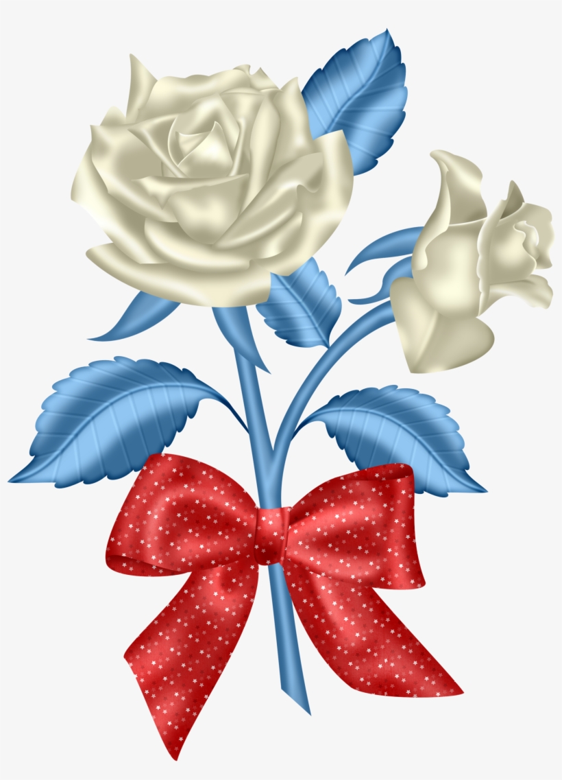 Red Flower Clipart Blue - Other Beautiful Flowers Clipart, transparent png download