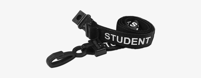 Breakaway Lanyard - 15mm Wide - Student - Black - Ckb Ltd 100x Purple Student Lanyards Breakaway Safety, transparent png download