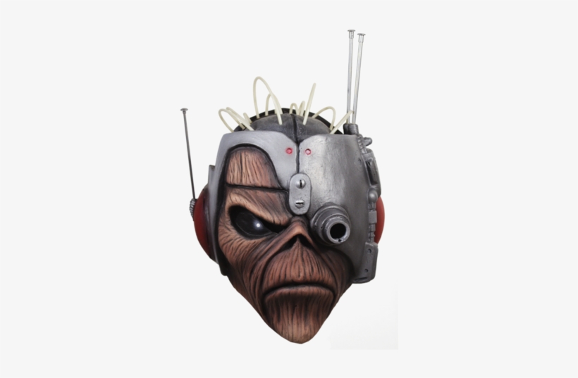 Somewhere In Time Mask - Iron Maiden Masks Aces High, transparent png download