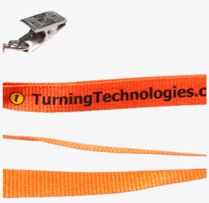 Orange Turning Technologies Lanyard - Lanyard, transparent png download