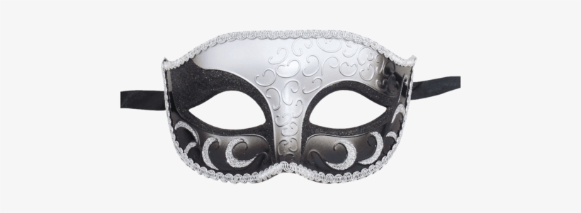 Burlesque-boutique Sparkle Venetian Mardi Gras Halloween - Luxury Mask Unisex Sparkle Venetian Masquerade Mask, transparent png download