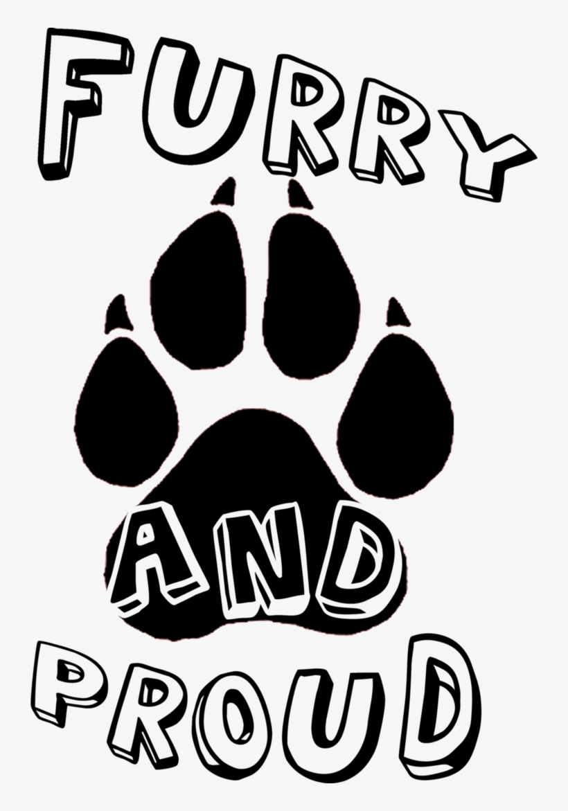 Furry And Proud By Slatedire-d37kzpj - Furry And Proud, transparent png download